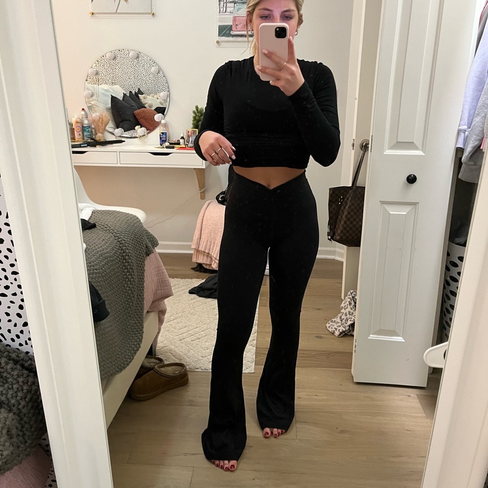 Womens aerie flare leggings